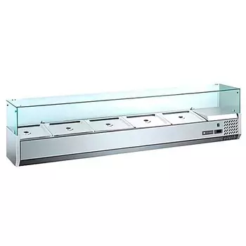 Витрина холодильная для ингредиентов Tatra TVR1600-7GN1/3