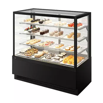 Витрина кондитерская Chilz Vete Kub 130 черный муар, металлик