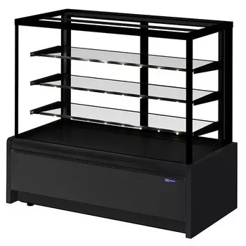 Витрина кондитерская Kayman K-ВК-1300 Квадро черный