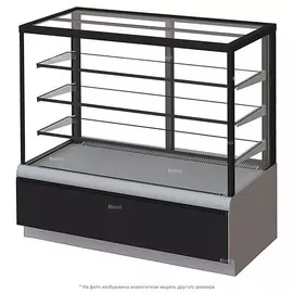 Витрина кондитерская Kayman K-ВК-900 Люкс Квадро серебро