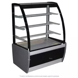 Витрина кондитерская Kayman K-ВК-900 серебро