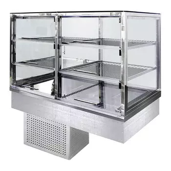 Встраиваемая горизонтальная кондитерская витрина Finist Aquarium ВХВс-1