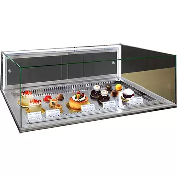 Встраиваемая горизонтальная кондитерская витрина Finist Glassier58 G-10/45/3