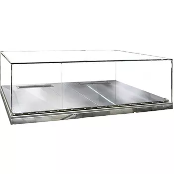Встраиваемая горизонтальная кондитерская витрина Finist Glassier Slide Duo GSD-10/55/3