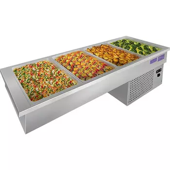 Встраиваемая холодильная ванна Finist Static Gastro ВХВ-4