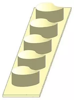 Выдавливатель Martellato EM 9 | Выдавливатель "Запятая" d65мм h40мм