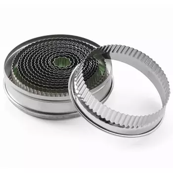 Высечка кондитерская Hendi 674703 овальная, зубчатый край (d=25-80мм)