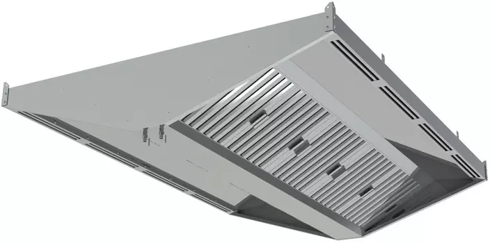 Зонт приточно-вытяжной центральный Restoinox ЗПВЦУ-08/18