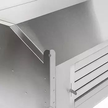 Зонт приточно-вытяжной пристенный Кобор ЗППВ-90/120