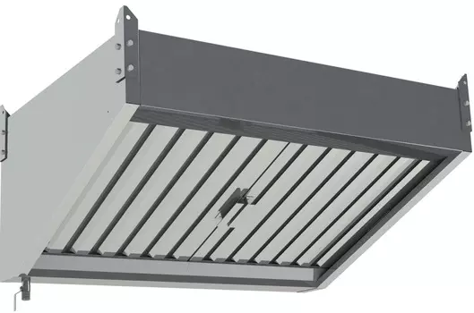 Зонт приточно-вытяжной пристенный Restoinox ЗПВПУП-24/10 с подсветкой