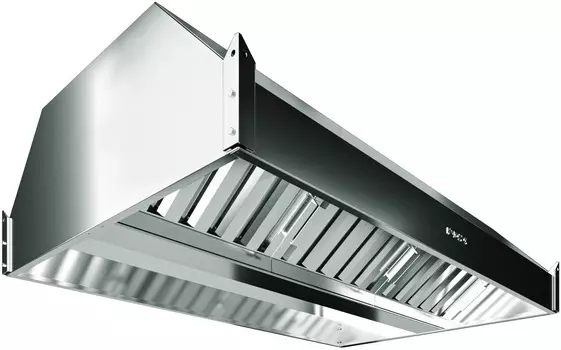 Зонт вытяжной центральный Restoinox ЗВЦП-09/12 с подсветкой