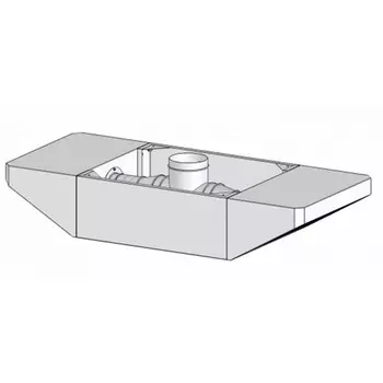 Зонт вытяжной для печи конвейерной RoboChef 460 RoboLabs RL010131