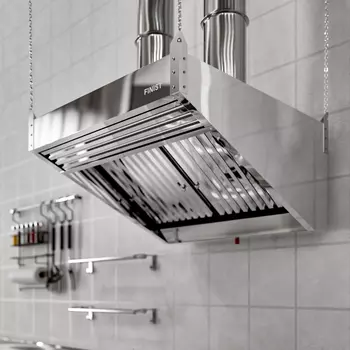 Зонт вытяжной нержавеющий Finist ЗПВН-02 700/1200