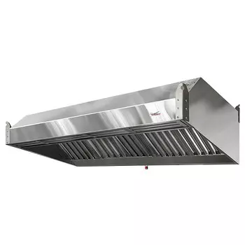 Зонт вытяжной нержавеющий Finist ЗПВН-03 1600/1100