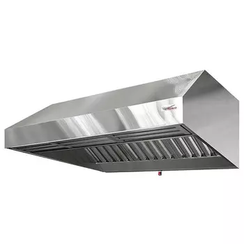 Зонт вытяжной нержавеющий Finist ЗПВН-03 Премиум 1000/900