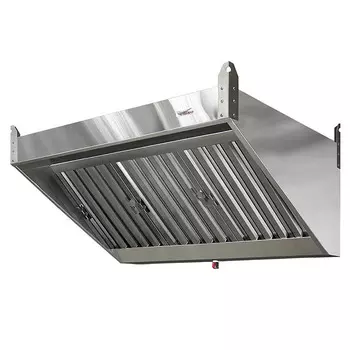 Зонт вытяжной нержавеющий Finist ЗВН-02 1000/800