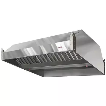 Зонт вытяжной нержавеющий Finist ЗВН-04 800/1200