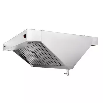 Зонт вытяжной островной Luxstahl ЗВЦ 2000х1800