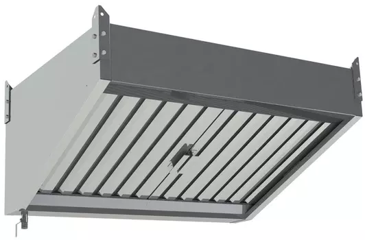 Зонт вытяжной пристенный Restoinox ЗВПУП-08/10 с подсветкой