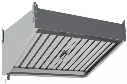 Зонт вытяжной пристенный Restoinox ЗВПУП-20/12 с подсветкой