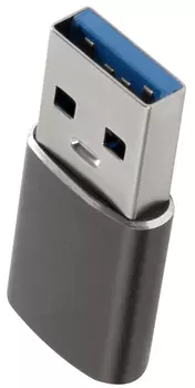 Адаптер moonfish USB-A - USB-C, серый