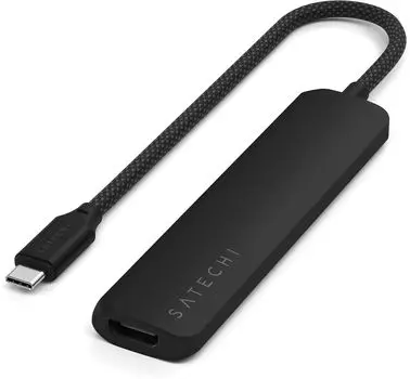 Адаптер Satechi USB-C 6 in 1, черный