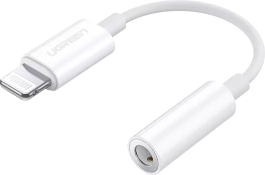 Адаптер UGREEN US212 Lightning - mini Jack
