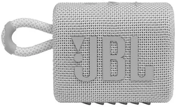 Акустика портативная JBL Go 3, белый