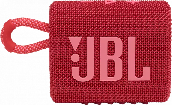 Акустика портативная JBL Go 3, красный