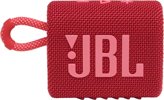 Акустика портативная JBL Go 3, красный