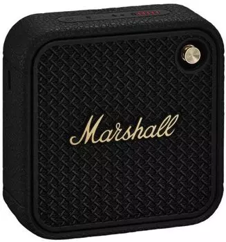 Акустика портативная Marshall Willen II Black & Brass, черный + латунь