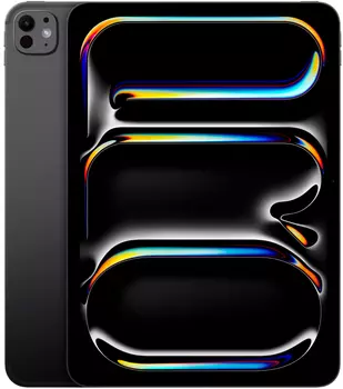 Apple iPad Pro (M4, 2024) 11" Wi-Fi + Cellular 2 ТБ, «черный космос»