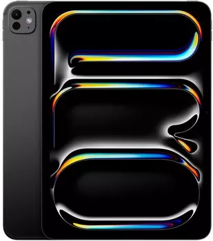 Apple iPad Pro (M4, 2024) 13" Wi-Fi + Cellular 256 ГБ, «черный космос»
