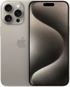 Apple iPhone 15 Pro Max dual-SIM 1 ТБ, «титановый бежевый»