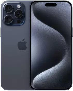 Apple iPhone 15 Pro Max SIM 256 ГБ, «титановый синий»