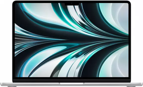 Apple MacBook Air 13" (M2, 8C CPU/10C GPU, 2022), 16 ГБ, 512 ГБ SSD, серебристый