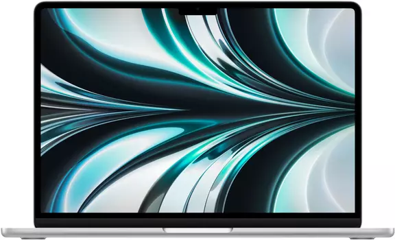 Apple MacBook Air 13" (M2, 8C CPU/8C GPU, 2022), 16 ГБ, 256 ГБ SSD, серебристый