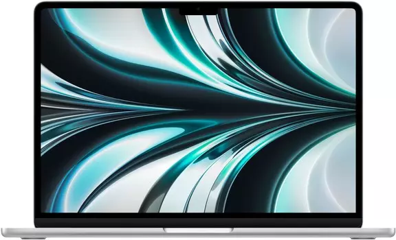 Apple MacBook Air 13" (M2, 8C CPU/8C GPU, 2022), 8 ГБ, 256 ГБ SSD, серебристый