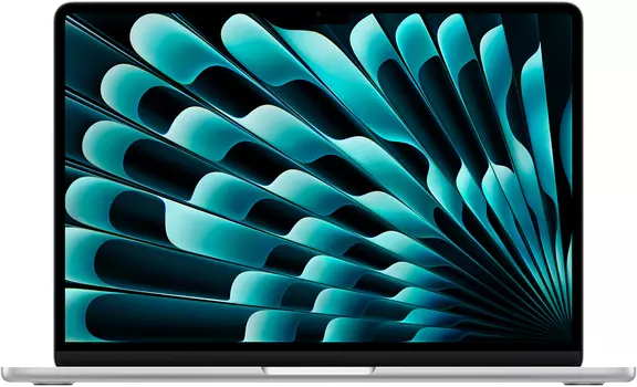 Apple MacBook Air 13" (M3, 8C CPU/10C GPU, 2024), 16 ГБ, 1 ТБ SSD, серебристый