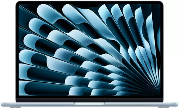 Apple MacBook Air 13" (M4, 10C CPU/10C GPU, 2025), 24 ГБ, 512 ГБ SSD, «небесно-голубой»