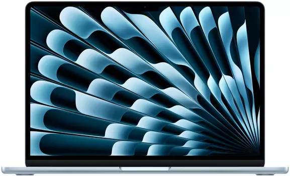 Apple MacBook Air 13" (M4, 10C CPU/10C GPU, 2025), 24 ГБ, 1 ТБ SSD, «небесно-голубой»
