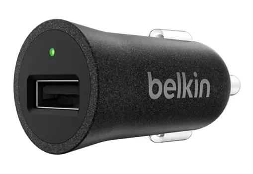 Автомобильное зарядное устройство MIXIT Metallic Car Charger черное