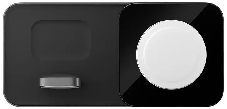 Беспроводное зарядное устройство Nomad Base One Max V2 MagSafe, 15 Вт, черный карбид