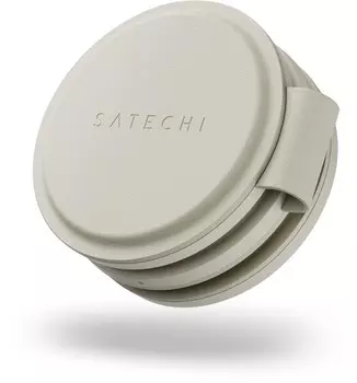 Беспроводное зарядное устройство Satechi OntheGo 3 в 1, песочный