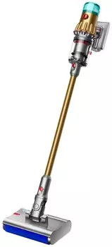 Беспроводной пылесос Dyson V12S SV46 Detect Slim Submarine, желтый/серый