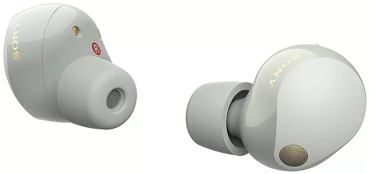 Беспроводные наушники Sony WF-1000XM5, серебристый