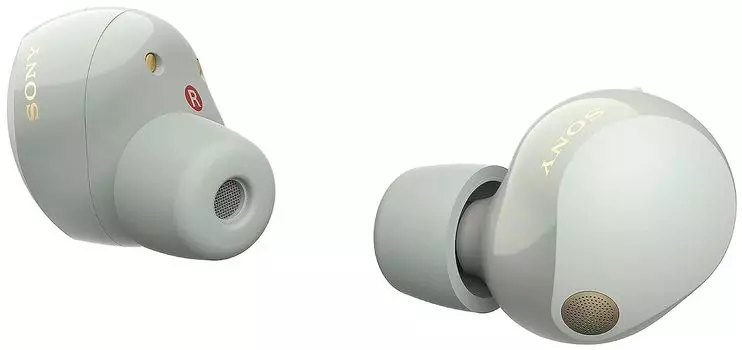 Беспроводные наушники Sony WF-1000XM5, серебристый