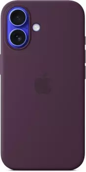 Чехол Apple для iPhone 16 Silicone with MagSafe, сливовый