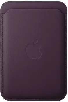 Чехол Apple для iPhone FineWoven Wallet MagSafe, черничный