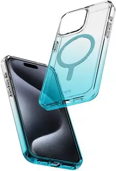 Чехол Avana SUNRISE MagSafe для iPhone 16 Pro Max, голубой